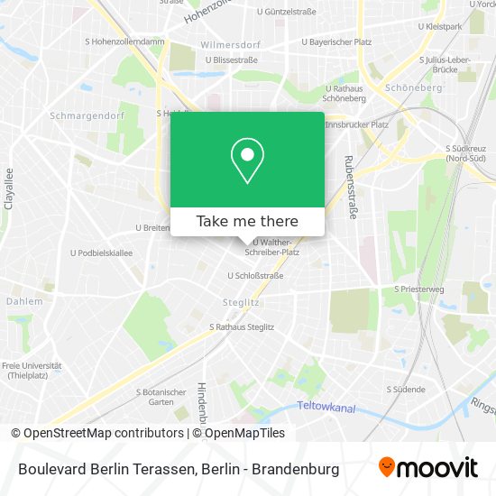 Boulevard Berlin Terassen map
