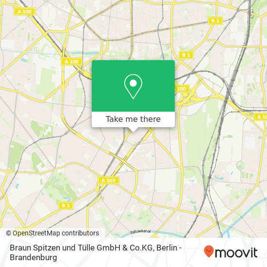 Braun Spitzen und Tülle GmbH & Co.KG map