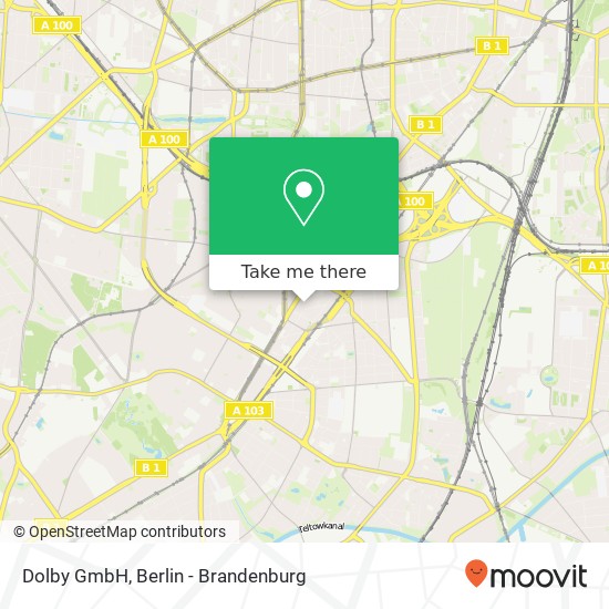 Dolby GmbH map