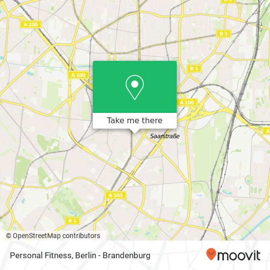 Personal Fitness map