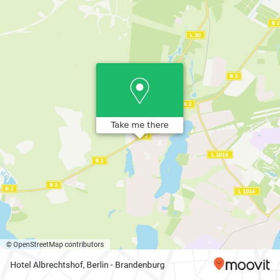 Hotel Albrechtshof map