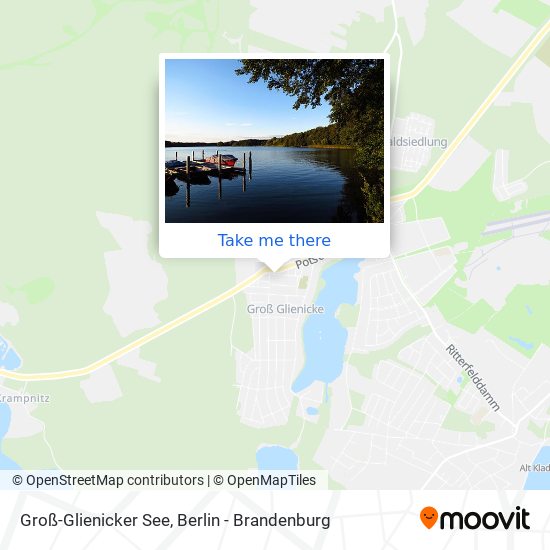 Groß-Glienicker See map