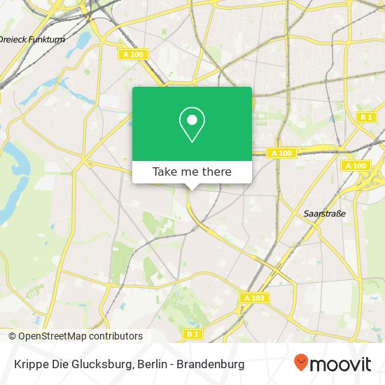 Krippe Die Glucksburg map