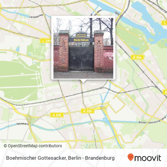 Boehmischer Gottesacker map