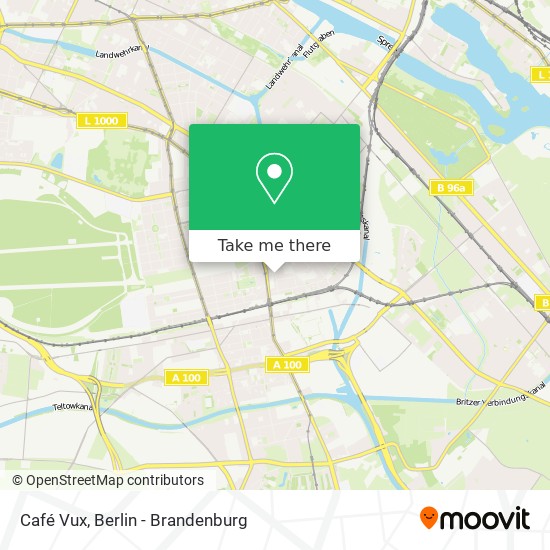 Café Vux map