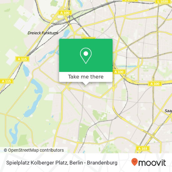 Spielplatz Kolberger Platz map