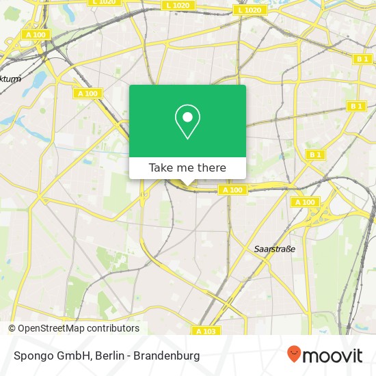 Spongo GmbH map