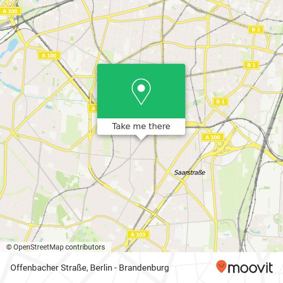 Offenbacher Straße map