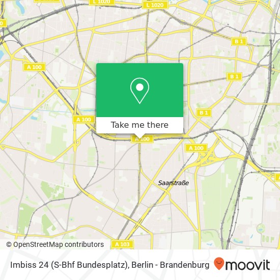 Imbiss 24 (S-Bhf Bundesplatz) map
