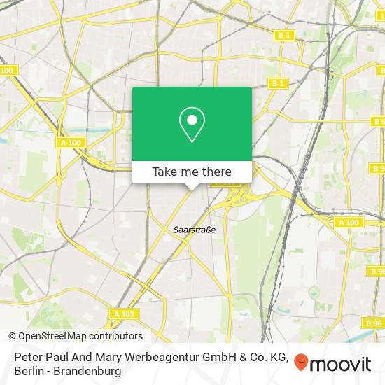 Peter Paul And Mary Werbeagentur GmbH & Co. KG map