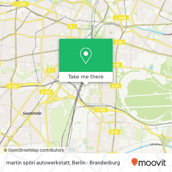 martin spöri autowerkstatt map