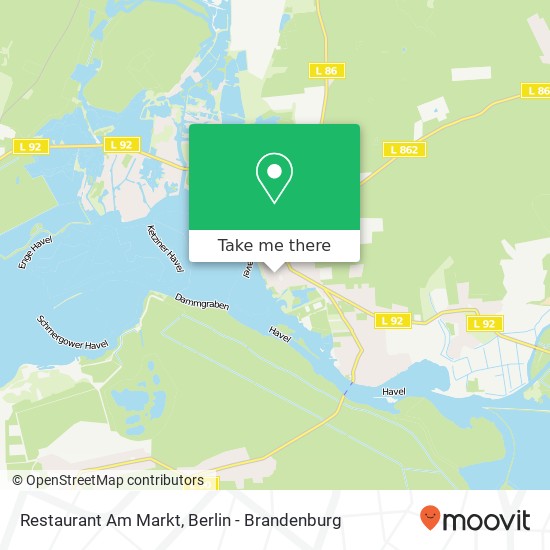 Restaurant Am Markt map