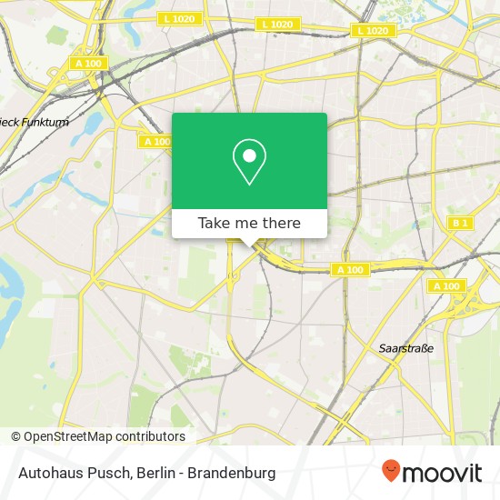 Autohaus Pusch map