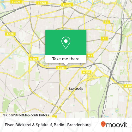 Elvan Bäckerei & Spätkauf map