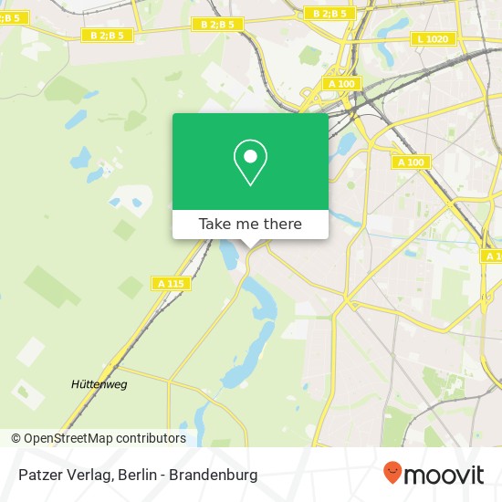 Patzer Verlag map