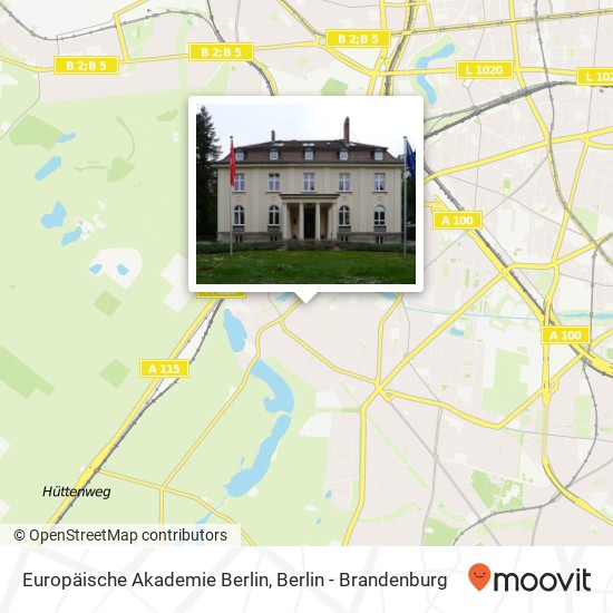 Europäische Akademie Berlin map