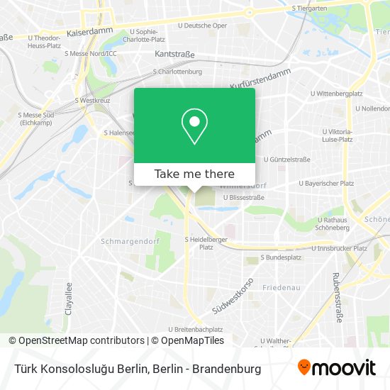 Карта Türk Konsolosluğu Berlin