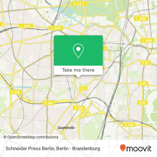 Schneider Press Berlin map