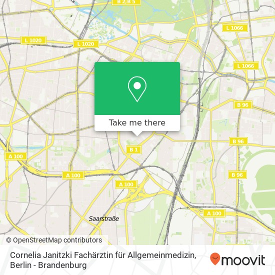 Cornelia Janitzki Fachärztin für Allgemeinmedizin map