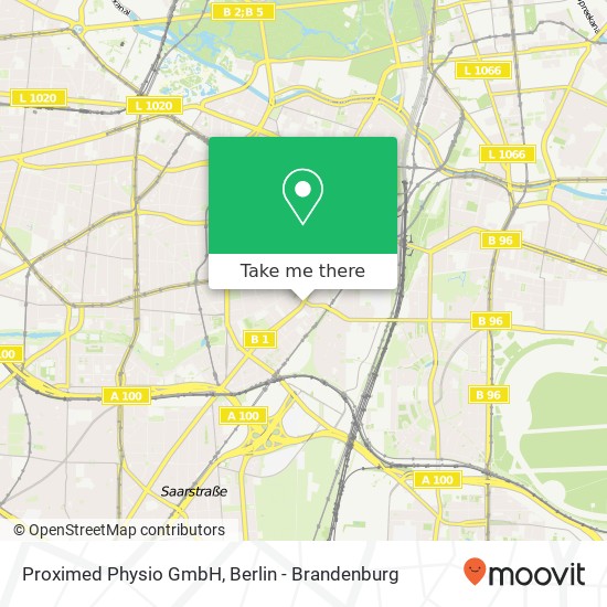 Proximed Physio GmbH map