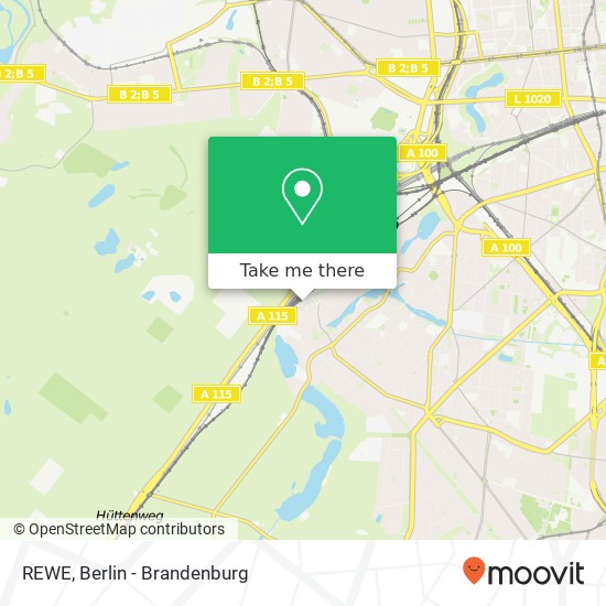 REWE map