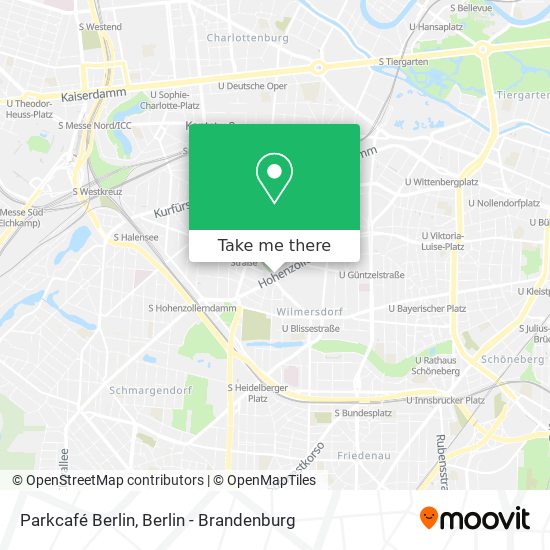 Карта Parkcafé Berlin