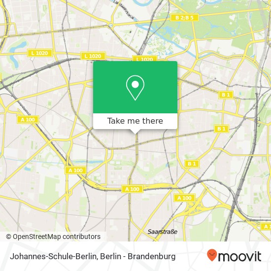 Карта Johannes-Schule-Berlin