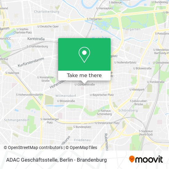 ADAC Geschäftsstelle map