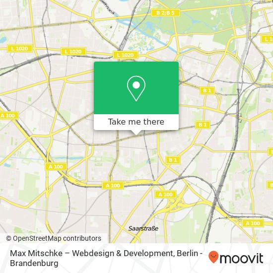 Max Mitschke – Webdesign & Development map