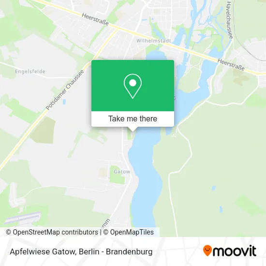 Карта Apfelwiese Gatow