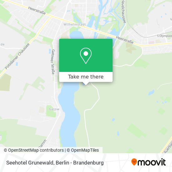 Seehotel Grunewald map