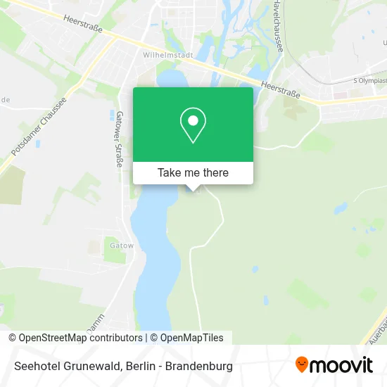 Seehotel Grunewald map