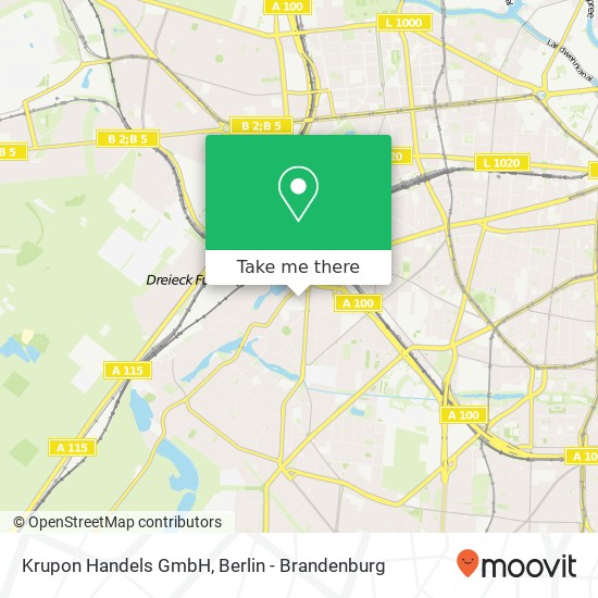 Krupon Handels GmbH map