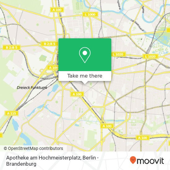 Карта Apotheke am Hochmeisterplatz