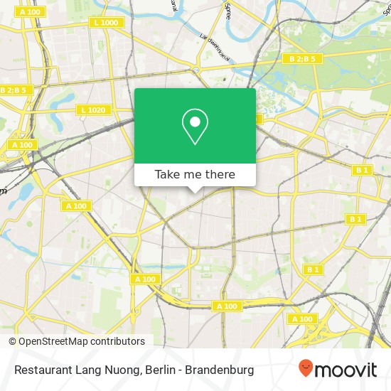 Restaurant Lang Nuong map