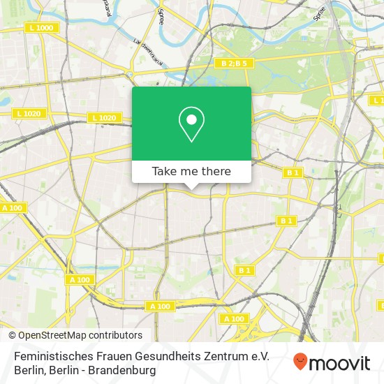 Feministisches Frauen Gesundheits Zentrum e.V. Berlin map