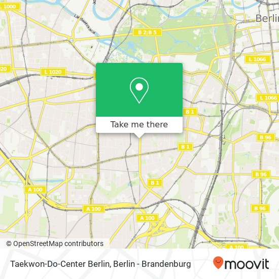 Taekwon-Do-Center Berlin map