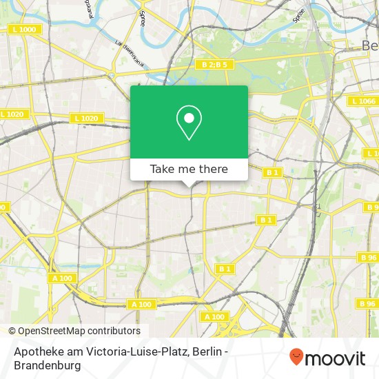 Карта Apotheke am Victoria-Luise-Platz