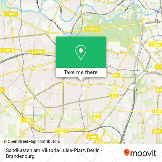 Sandkasten am Viktoria-Luise-Platz map