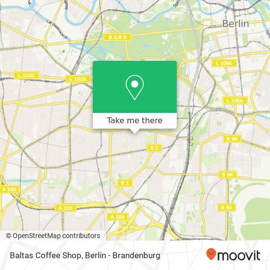 Baltas Coffee Shop map