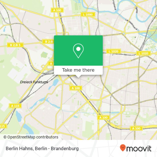 Berlin Hahns map