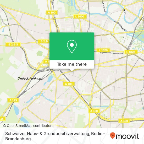 Schwarzer Haus- & Grundbesitzverwaltung map