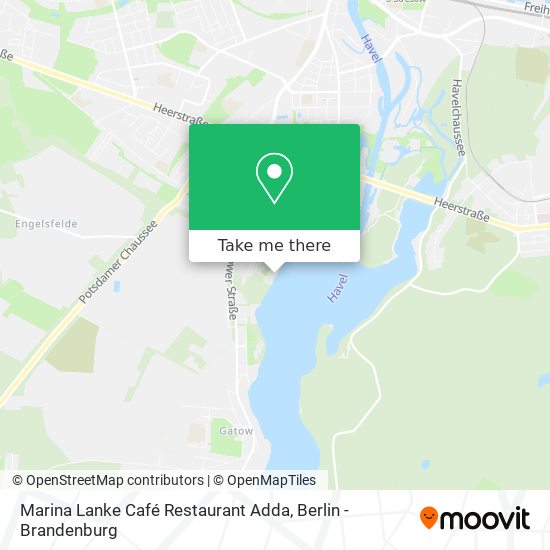 Marina Lanke Café Restaurant  Adda map