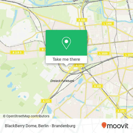 BlackBerry Dome map