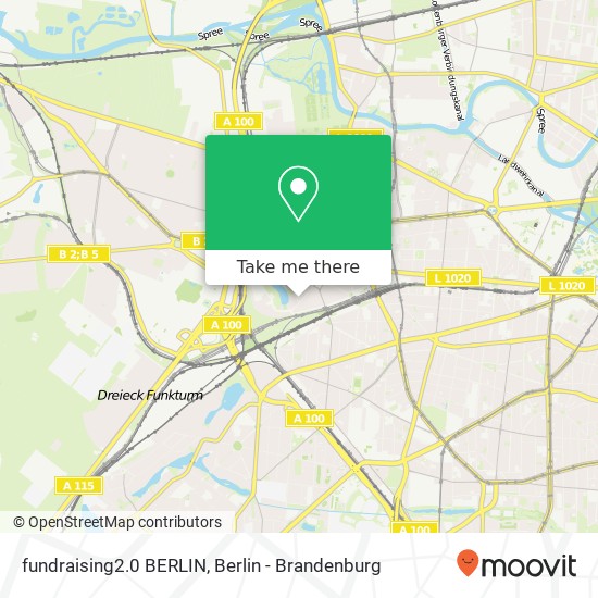fundraising2.0 BERLIN map