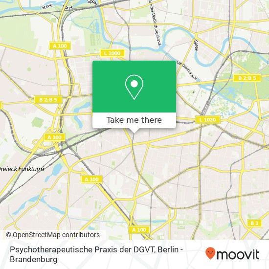 Psychotherapeutische Praxis der DGVT map