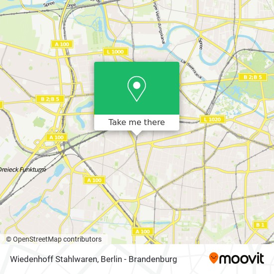Wiedenhoff Stahlwaren map