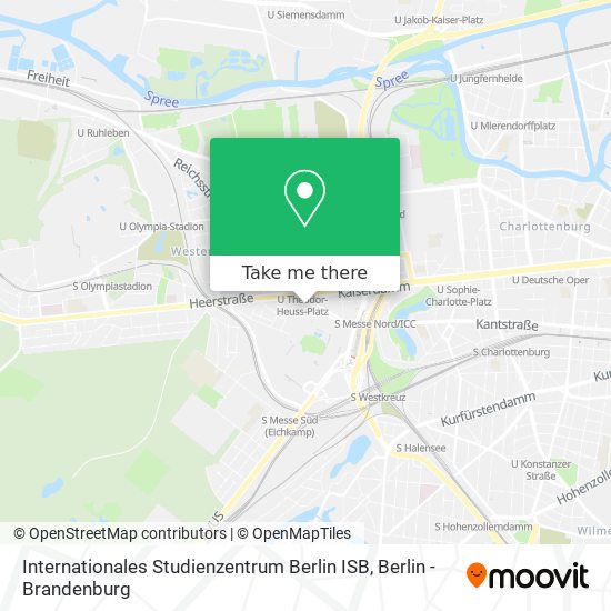 Internationales Studienzentrum Berlin ISB map