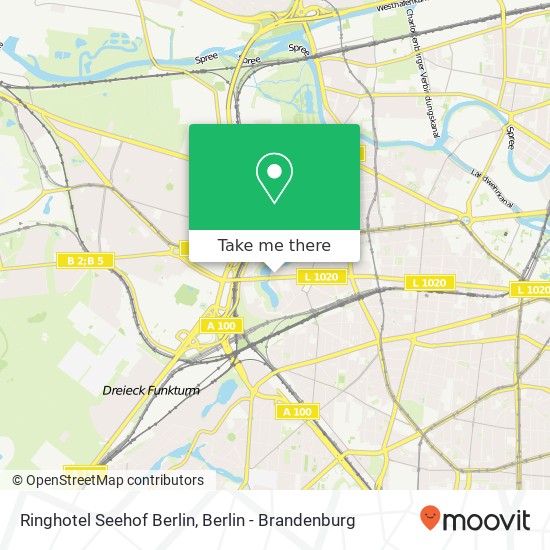 Карта Ringhotel Seehof Berlin