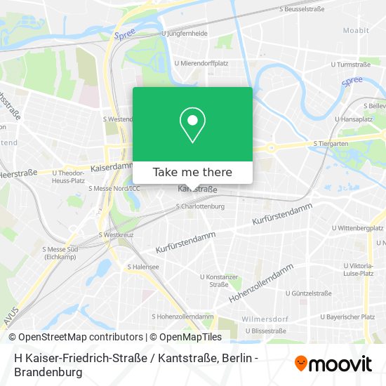 H Kaiser-Friedrich-Straße / Kantstraße map